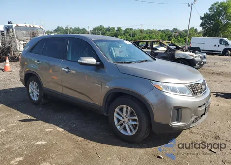 2014 Kia Sorento Lx from USA, damaged, VIN 5XYKT3A6XEG487777